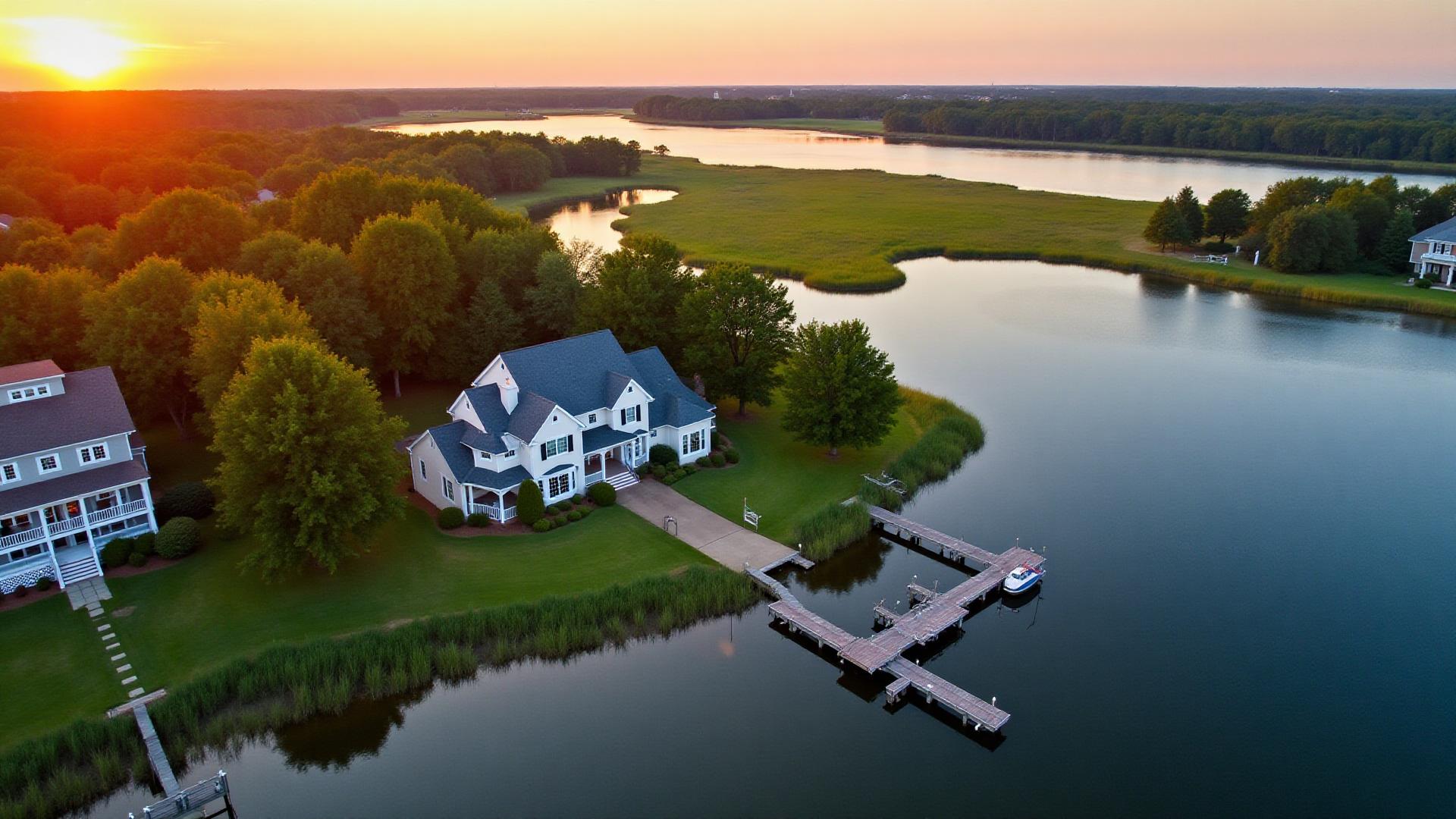 Beautiful waterfront property in Accomack County